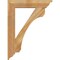 Ekena Millwork Legacy Traditional Rough Sawn Bracket, Western Red Cedar, 4"W x 24"D x 32"H BKT04X24X32LEC01RWR - alternate 2